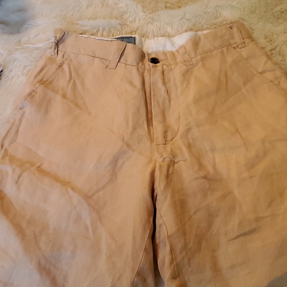 Linen shorts
